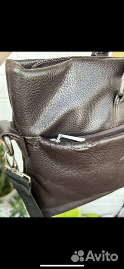 Портфель мужской шоколад