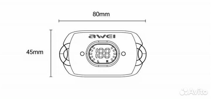 Беспроводные наушники awei