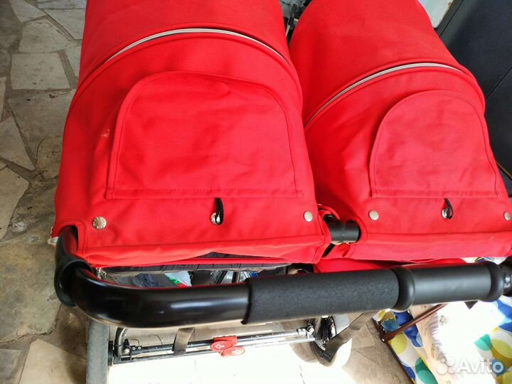 Коляска для двойни или погодок 2 в 1 valko baby