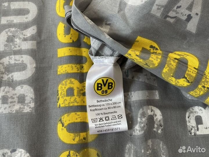 Пододеяльник BvB 135x200 Borussia Dortmund