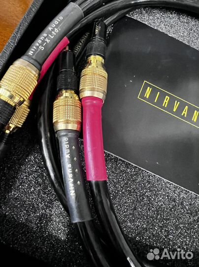 Nirvana Audio rca-rca cables