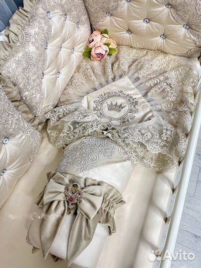 Бортики в детскую кроватку