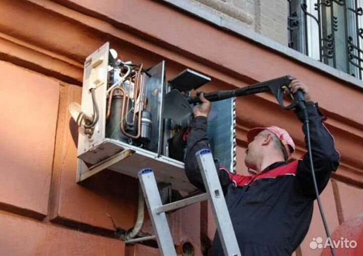 Ремонт,Заправка,Чистка сплит-систем, срочный выезд