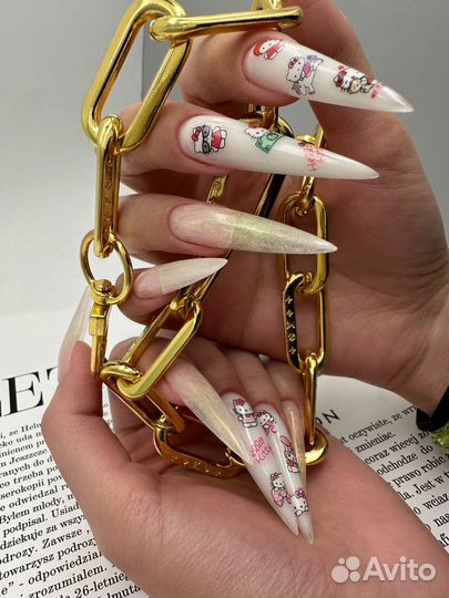 Маникюр с покрытием 