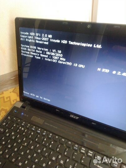 Ноутбук acer