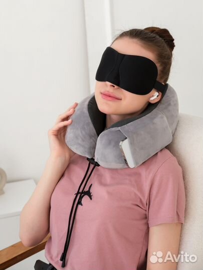 Подушка на шею для путешествий