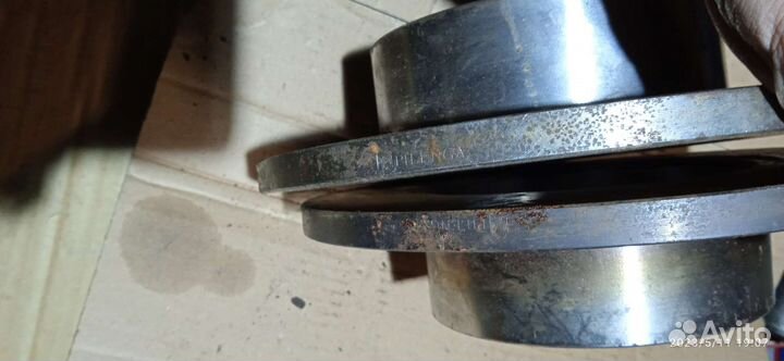 Диск тормозной передний Opel omega A невентилируем