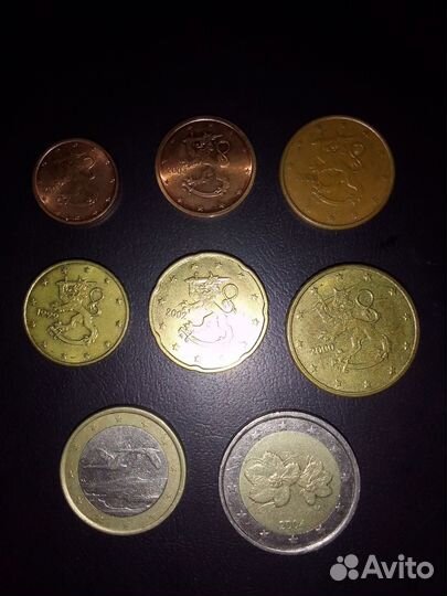 Монеты евро