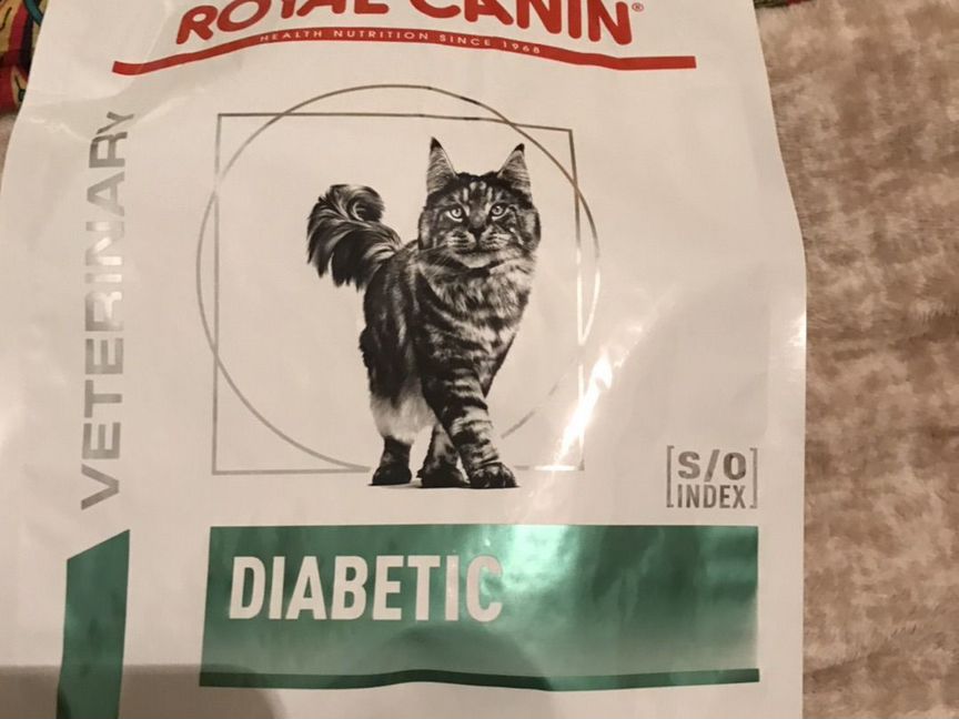 Скхой корм для кошек Royal Canin диабет 1.5 кг