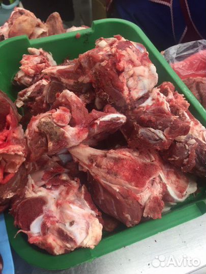 Кости свиные и говяжьи для собак, рагу свиное