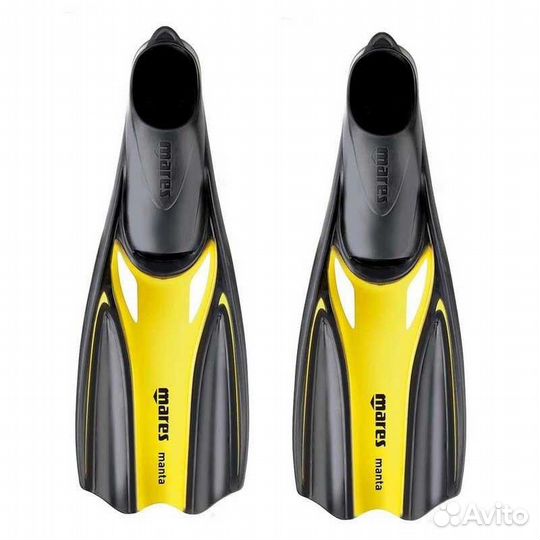 Ласты для снорклинга Mares Manta 44/45, желтые