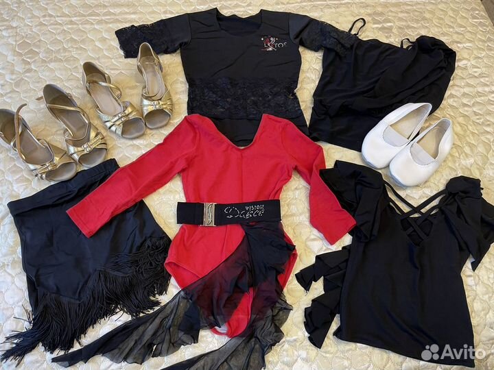 Одежда и обувь для танцев пакетом