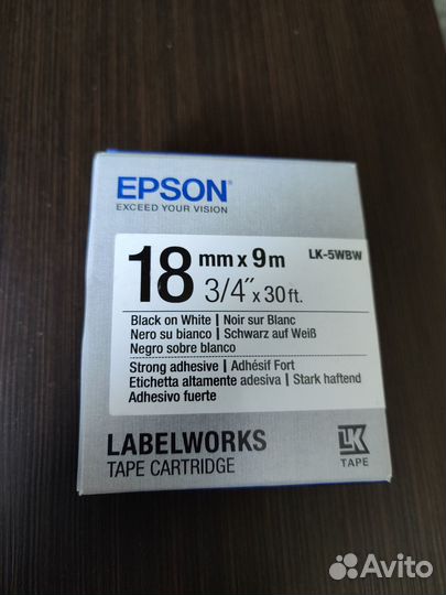Картридж для принтера LK-5WBW Epson
