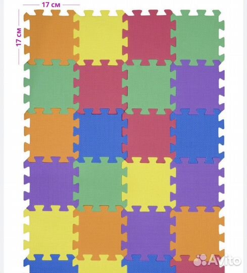 Коврик пазл