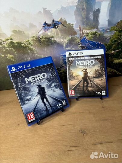 Диск для Ps4/Ps5 Metro Exodus новый