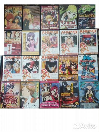 Продам DVD диски с Аниме