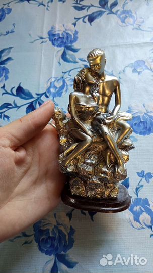 Статуэтка, пасхальное яйцо гжель