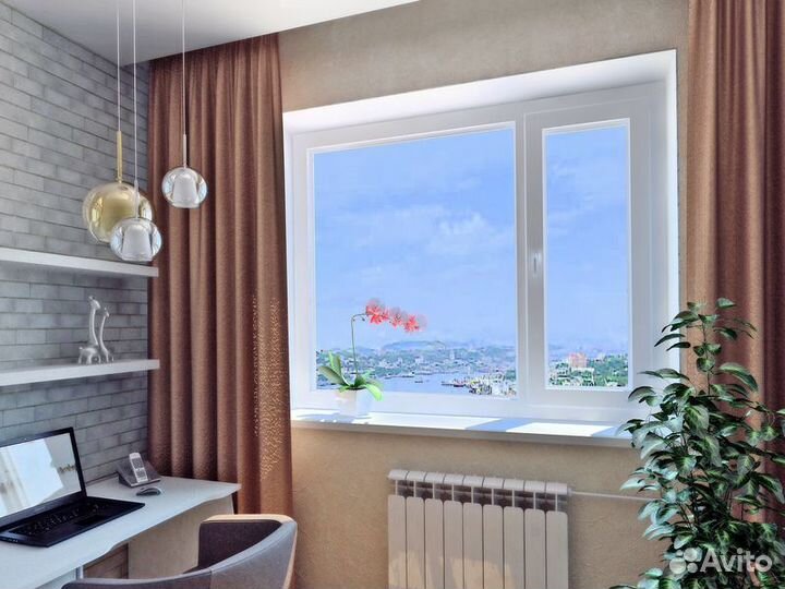 Окна пластиковые под ключ