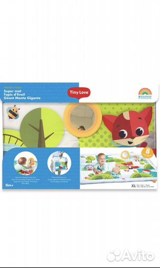 Развивающий коврик tiny love солнечная полянка