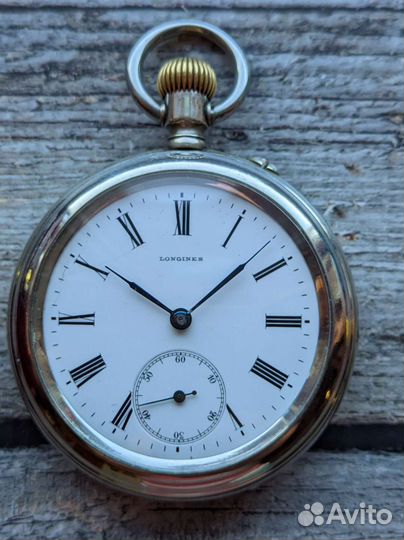 Карманные часы Longines. Швейцария