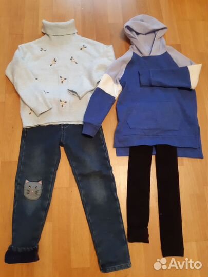 Пакет вещей на девочку 114-122