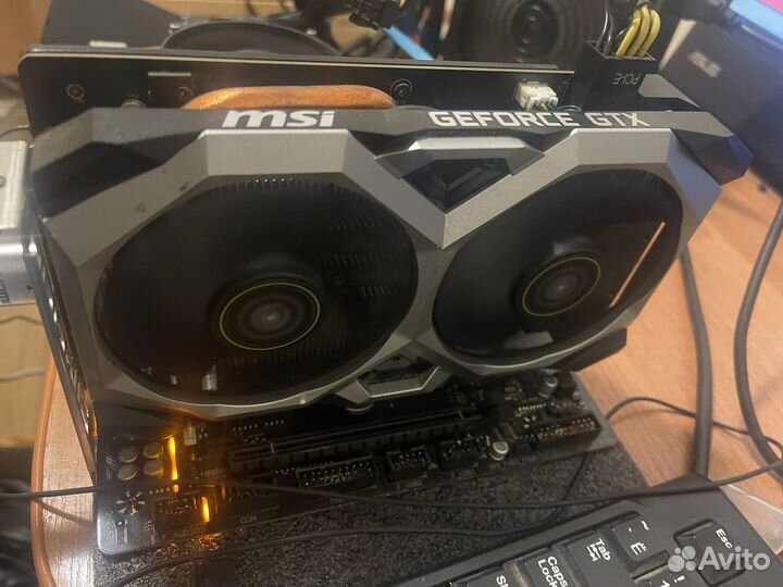 Видеокарта MSI gtx 1660 super 6gb