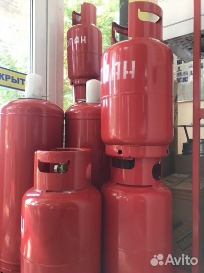 Газовые баллоны новые 5,12,27,50л