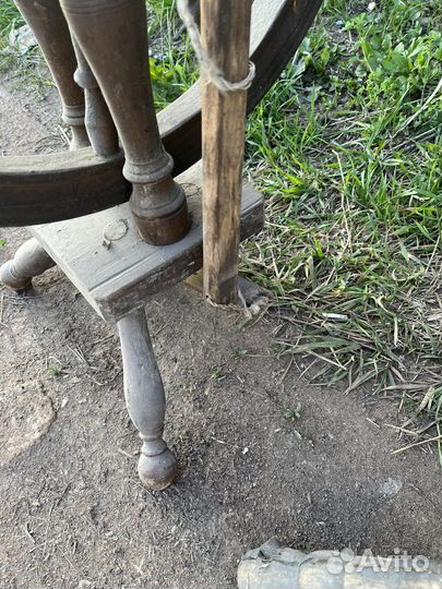 Прялка деревянная старинная