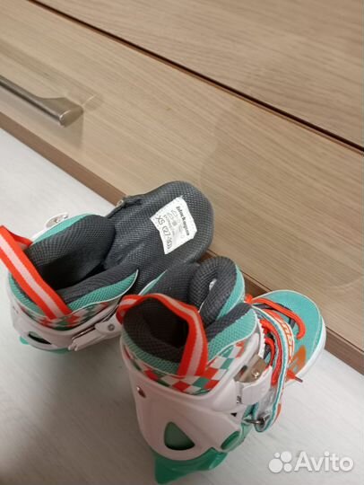 Коньки детские раздвижные 27-30