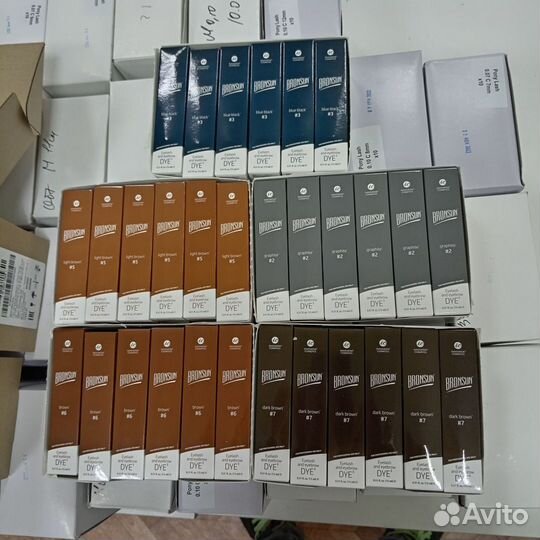 Краски для бровей Bronsun