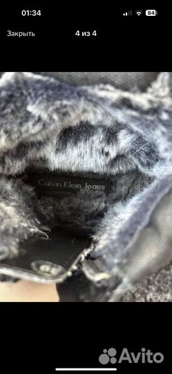 Дутики calvin klein