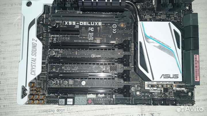 Материнская плата Asus X99 Delux 2011 v3-v4 socket