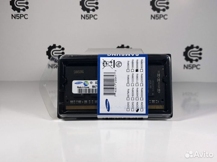 DDR4 8GB 2666MHz Samsung память для ноутбука
