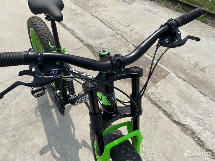 Велосипед 26х4 двухподвесной