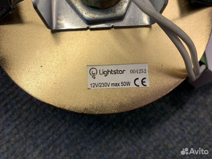 Светильник lightstar 004252 потолочный стекло