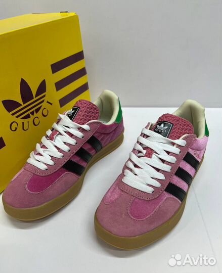 Кроссовки Adidas Gucci x Gazelle (36-41)