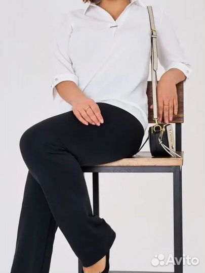 Блузка женская 52 54 белая