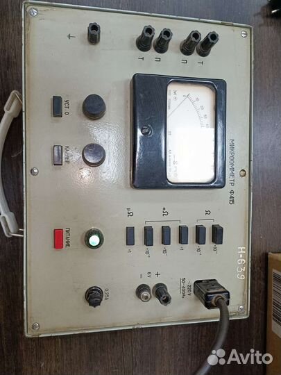 Микроомметр Ф 415