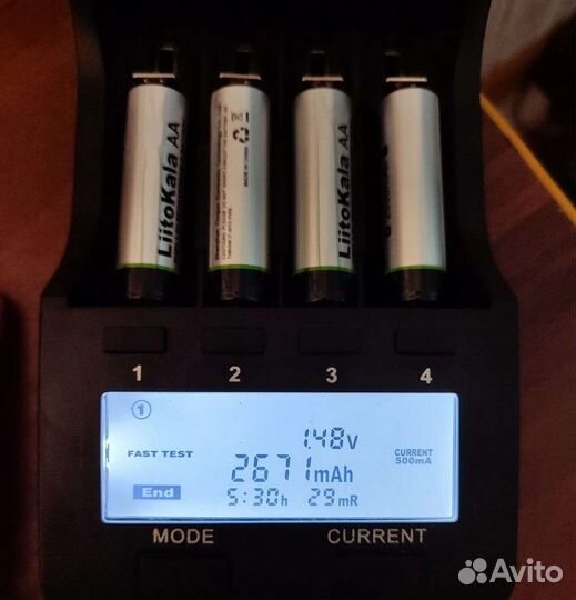 Аккумулятор litokala 2500 mAh