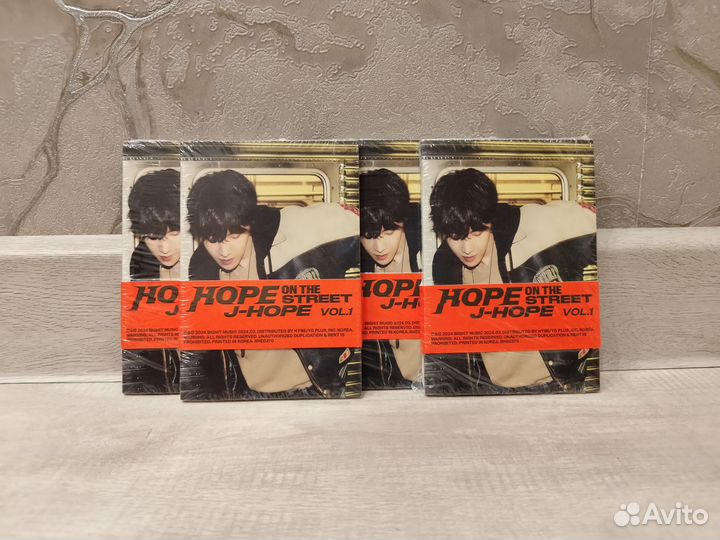 Альбом J-Hope on the street версия виверс