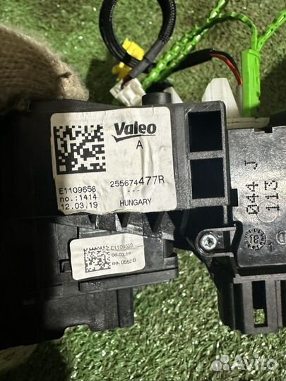 Подрулевой переключатель Renault Logan 2