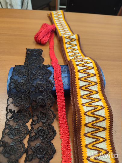 Тесьма и кружево времён СССР для рукоделия