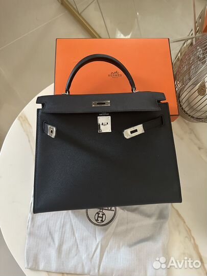 Сумка Hermes Kelly 32 Epsom премиум