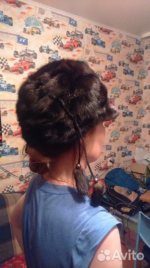Шапка норковая размер 57