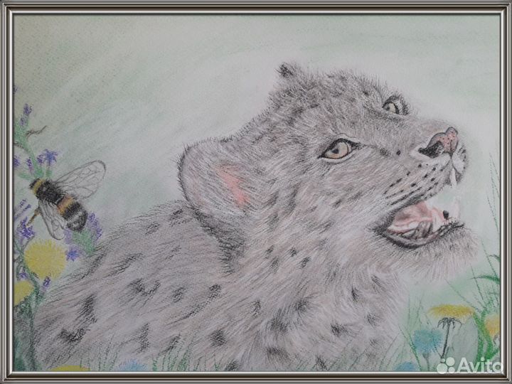 Рисунки пастелью