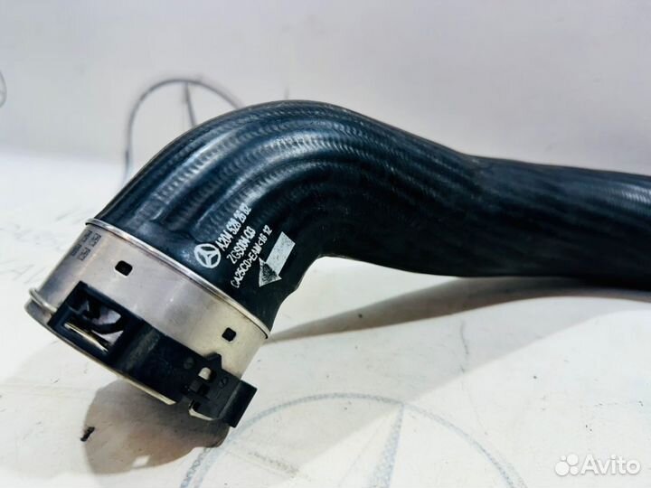 Патрубок интеркулера правый Mercedes W204 M271.8