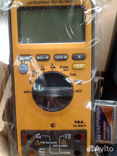 Мультиметр цифровой VA-MM43