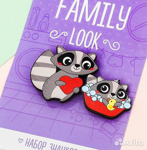 Набор значков 