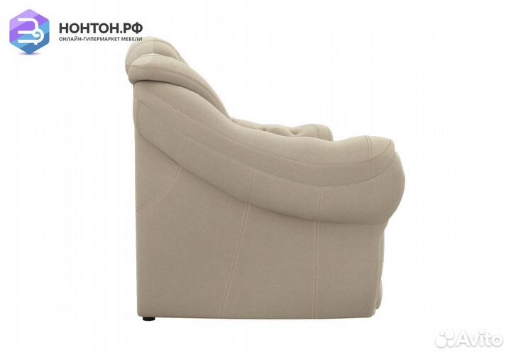 Диван дельфин 2х-местный Остин бежевый