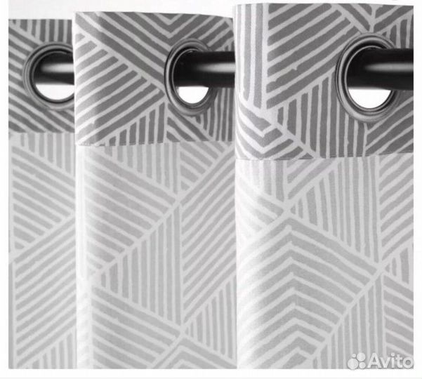 Шторы икеа на люверсах (нунерорт)